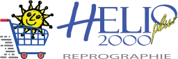 Logo d'Helio 2000 plus la boutique